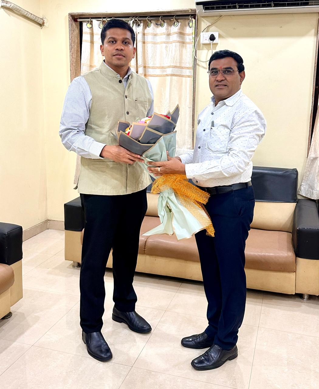 जितीन रहमान यांनी पदभार स्वीकारला!