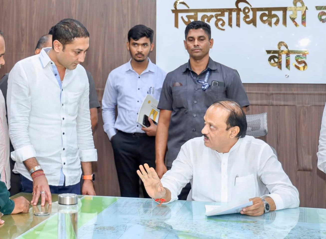 महामार्ग, पाणी, वीज, शाळा, अंगणवाडी बाबत संदीप क्षीरसागरांच्या मागण्याबाबत दादा पॉझिटिव्ह!