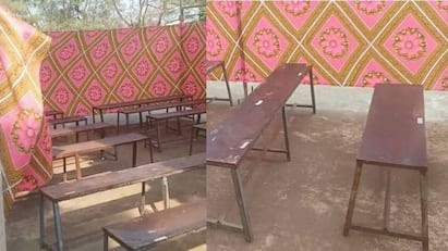 मंडपात दहावीच्या परीक्षा :शिक्षण विभागाचा भोंगळ कारभार!