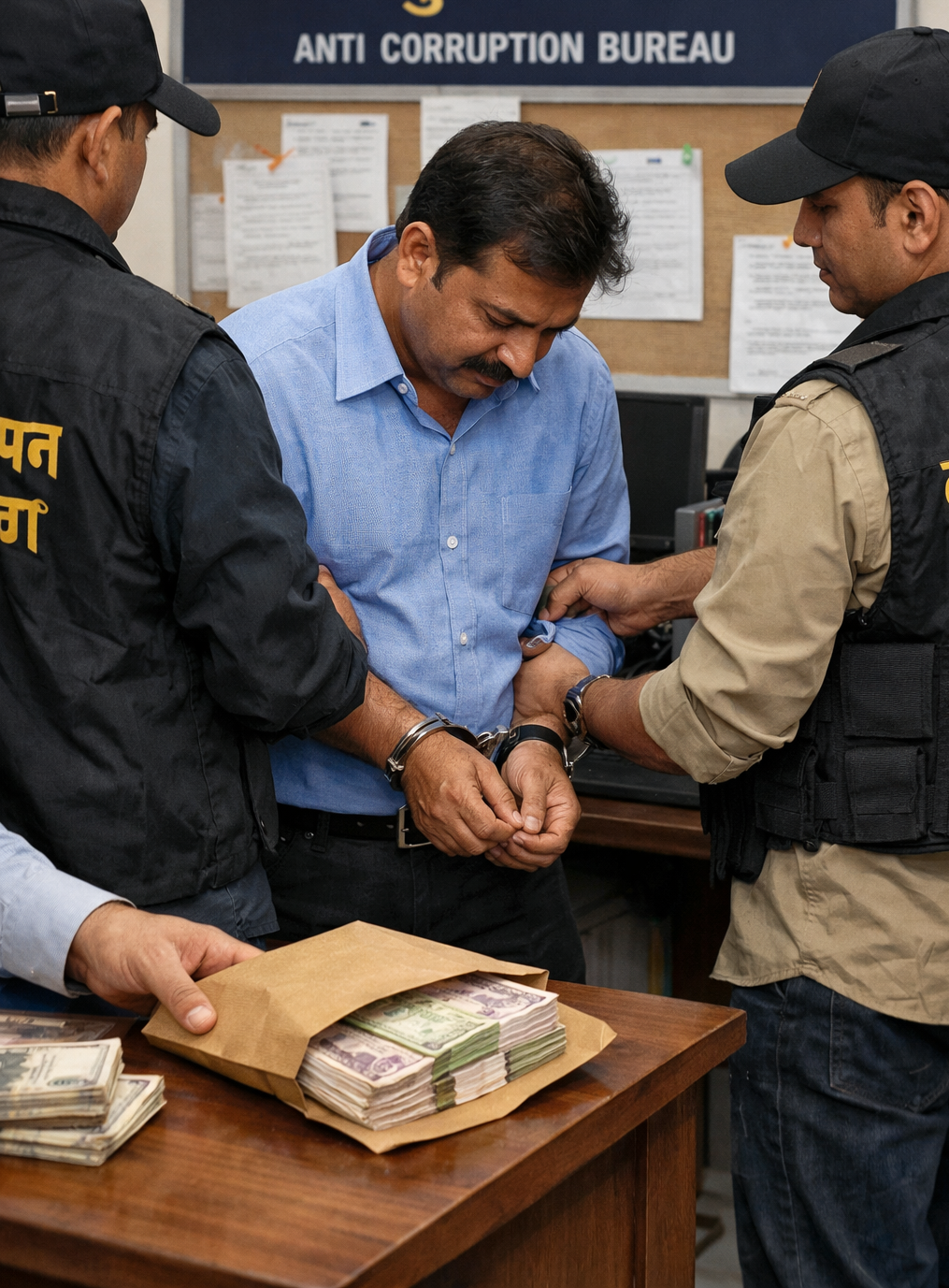 लाचखोर अधिकाऱ्यास अटक!