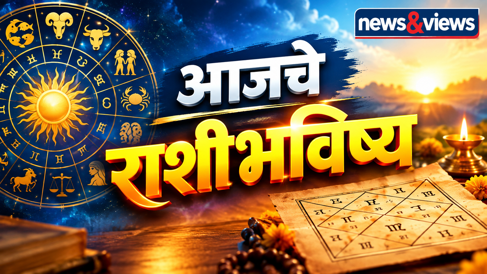 आजचे राशीभविष्य!